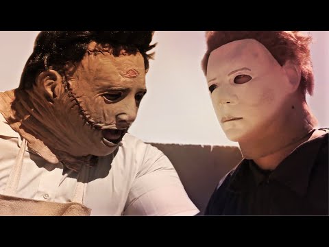 MICHAEL MYERS vs LEATHERFACE! - Arm Wrestling Contest