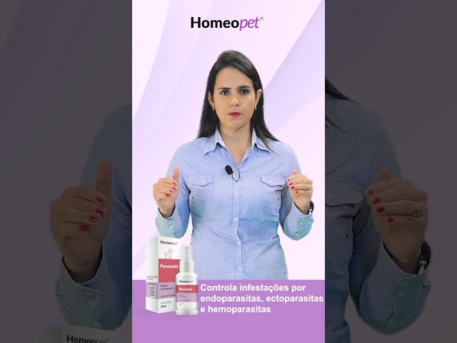 Vídeo sobre o produto Paracanis - Homeopet - 30ml