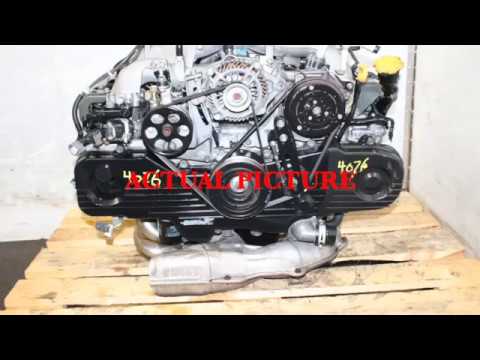 JDM EJ20 2.0L SOHC ENGINE REPLACEMENT FOR EJ25 2.5L MOTOR FOR SUBARU LEGACY, OUTBACK, IMPREZA 2002-2005: video still