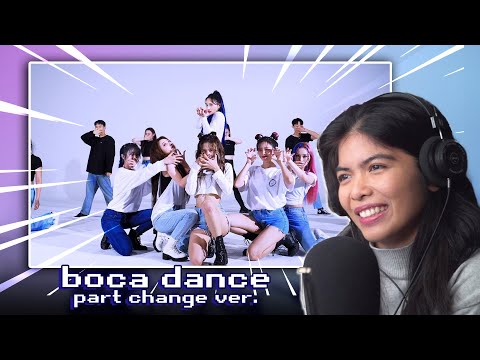 Dreamcatcher(드림캐쳐) 'BOCA' Dance Video (Part Change ver.) [reaction]