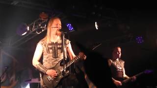 Ensiferum - March of War + Axe of Judgement (Live @ Clubzal, Russia 12.04.2015)