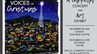 A Capella Concert - VOICES OF CHRISTMAS