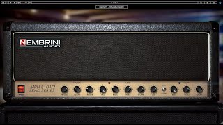 Video thumbnail for MRH810 V2 Lead Series Guitar Amplifier Plugin by Nembrini Audio