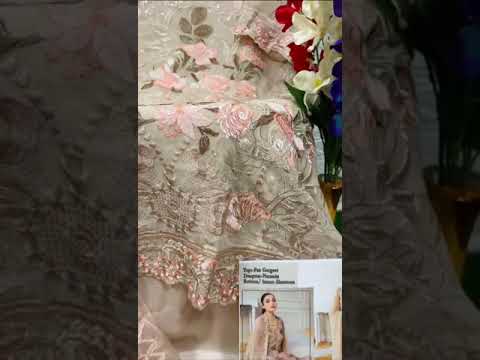 Hoor Tex H-71 Faux Georgette Wholesale Pakistani Suit – product video thumbnail