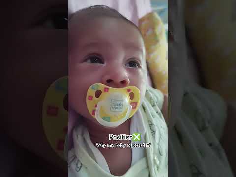 Why my baby rejected using pacifier?   Read Description... #newborn #babycare #pacifier