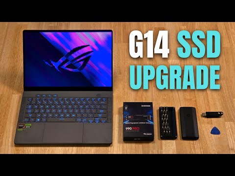 Zephyrus G14 / G16 SSD Upgrade TUTORIAL - FULL Guide for Asus ROG Zephyrus G14 / G16 (2024/2025)