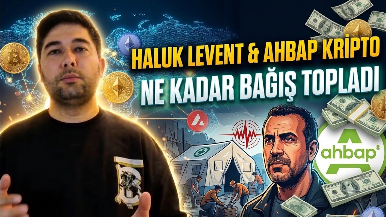 HALUK LEVET KRİPTO PARALAR İLE NE KADAR BAĞIŞ TOPLADI #haluklevent #kriptopara 