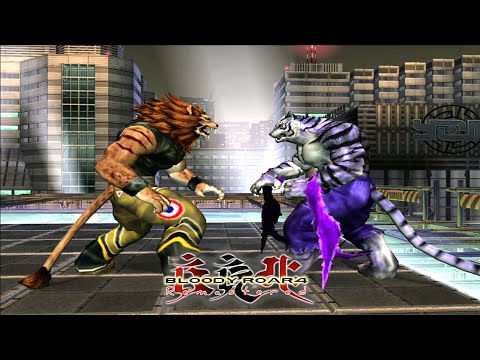 Gado VS Shenlong !! BLOODY ROAR 4 [1080p60] Remaster
