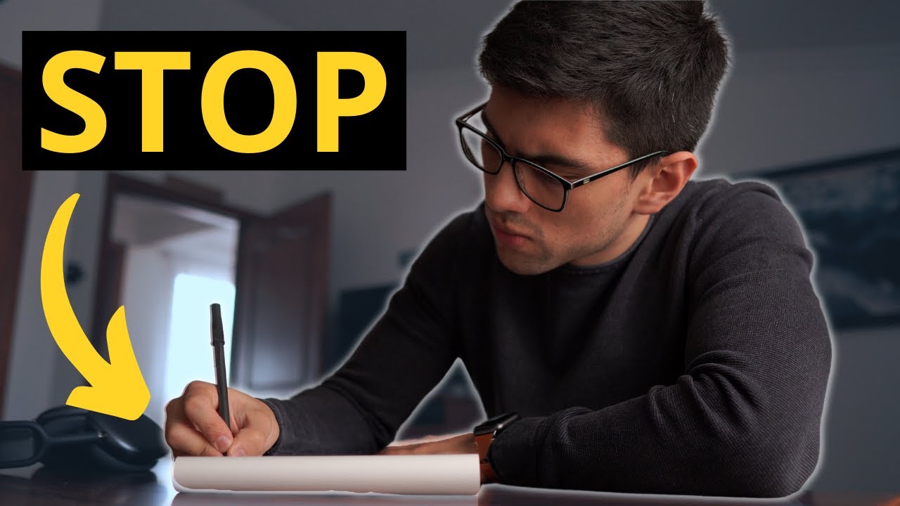 Why Taking Notes for Exams Doesn't Make ANY Sense