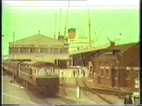 PRESENT DAY SOUTHAMPTON: SOUTHAMPTON DOCKS 1964 - A BRITISH TRANSPORT FILM
