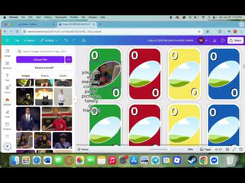 Custom Blank Uno Card