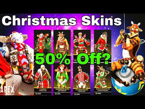 Half Price Christmas Skins in Apex Legends Season 27