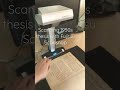 Scanning 1950s thesis for library digitization with Fujitsu Scansnap scanner #shorts