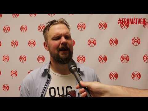 GIFTV: Spelarintervju med Marco Fransson efter matchen mot Nybro IF U