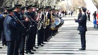 preview picture of video 'Banda de la Policía de Río Negro en el 93º aniversario de Ingeniero Jacobacci'