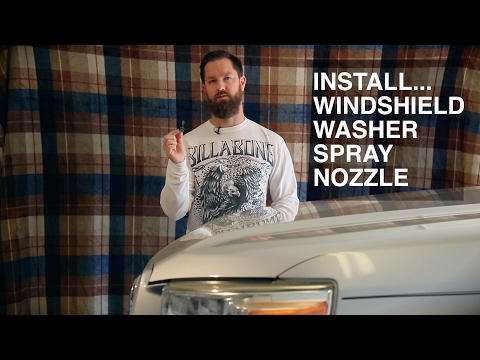 VideHow - Windshield Washer Spray Nozzle Replacement