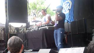 Chrissy Murderbot w/ MC ZULU Pitchfork 2011 (Zulu&#39;s Youngest Son On Stage)