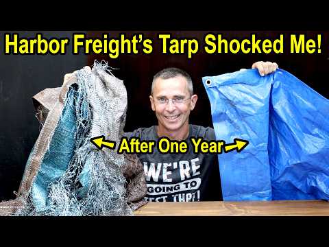Don’t Buy Another Tarp Until You See This 1-Year Test (14 Tarps!)
