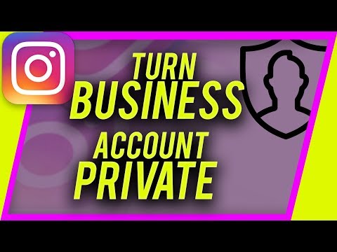 How to Turn Instagram Business Account PRIVATE