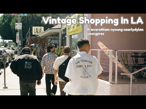 Vintage Shopping In LA (Rosebowl Flea Market, H.Lorenzo, Bodega, Kapital)