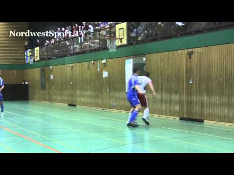 NORDWESTSPORT.TV: VfL Germania Leer - VfB Uplengen 0:0 Hallenkreismeisterschaft Leer 2012