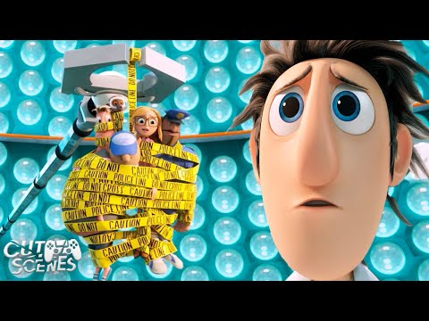 Defeating Chester V! | Cloudy with a Chance of Meatballs 2