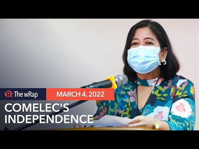 We are independent, asserts Comelec as Calida hits MOA with Rappler