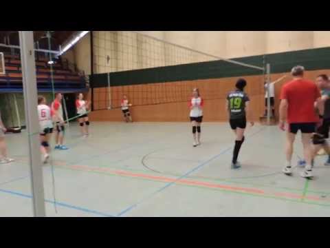 Nauendorf vs. TSV Halle Süd Mix 1 beim 24 Stunden Volleyball Freizeit Turnier