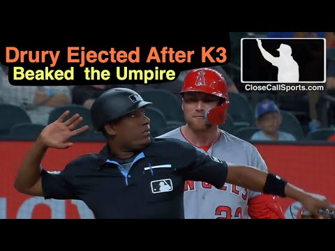 E97 - Brandon Drury Ejected After Strikeout, 0-for-5 Day, Beaked Umpire Ramon De Jesus in Extras