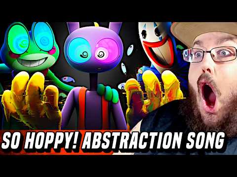 SO HOPPY! (Ribbit Abstraction Song)【THE AMAZING DIGITAL CIRCUS 3D MUSIC VIDEO】REACTION!!!