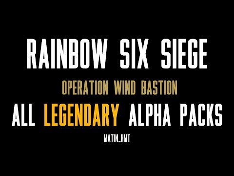 All legendary Alpha Packs - Wind Bastion