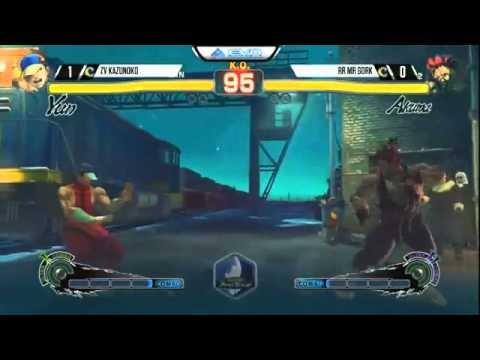 USF4 - Kazunoko Yun vs Gork - #EVO2015