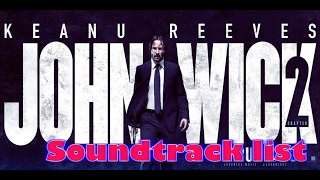 John Wick Chapter 2 Soundtrack list