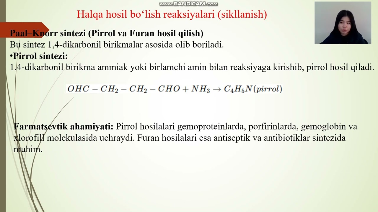 Geteroatom tutgan geterotsiklik birikmalar sizntezi
