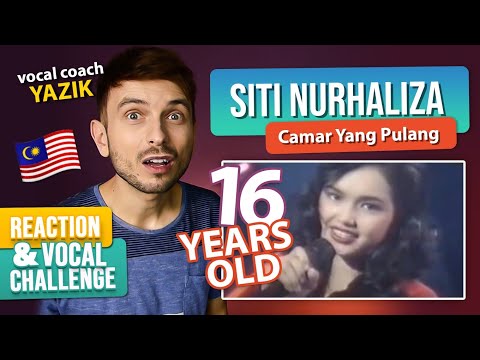 Vocal Coach YAZIK reaction to Siti Nurhaliza - Camar Yang Pulang
