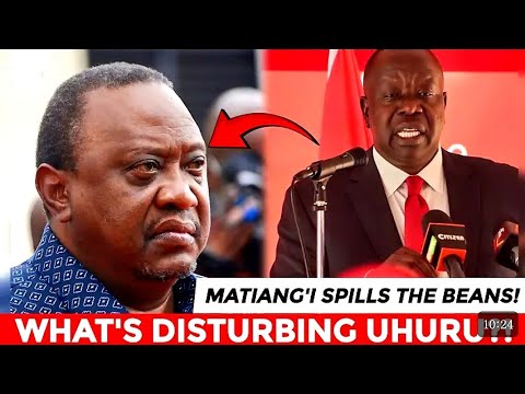 UHURU KENYATTA EMBARRASSES MATIANG'I WITH SPECTACULAR DEMOTION!!!!