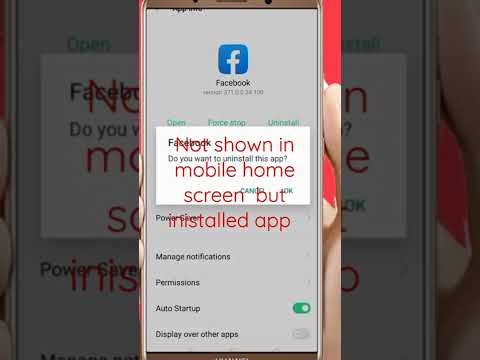 installed apps not showing, installed apps not showing on home screen, app not showing, app instaled