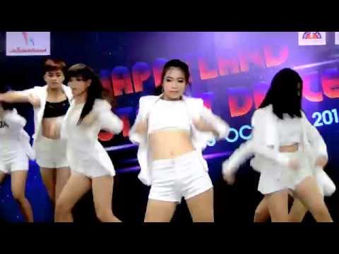 141018 Dominant cover Nine Muses - Intro + Wild @Happyland Street Dance (Audition)