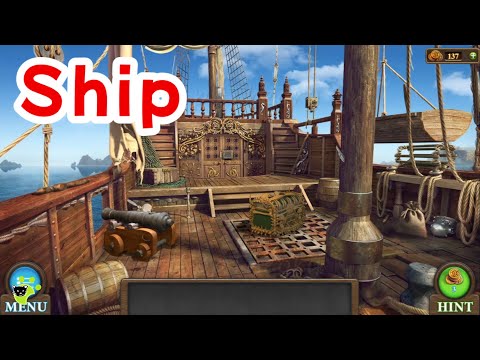 Tricky Doors Level 17 Ship Walkthrough with Solutions (FIVE-BN GAMES)