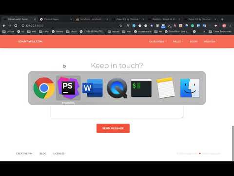 laravel 5 8 Lesson 26 show selected skills