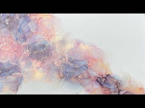 [102] Abstract Alcohol Ink Art Tutorial