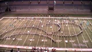 2010 RHS Mighty Eagle Band State Competition Performance