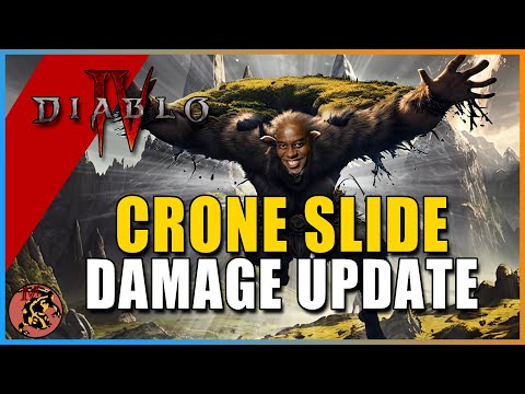 Diablo 4 - CRONE SLIDE Update! INSANELY STRONG TRAMPLESLIDE BUILD