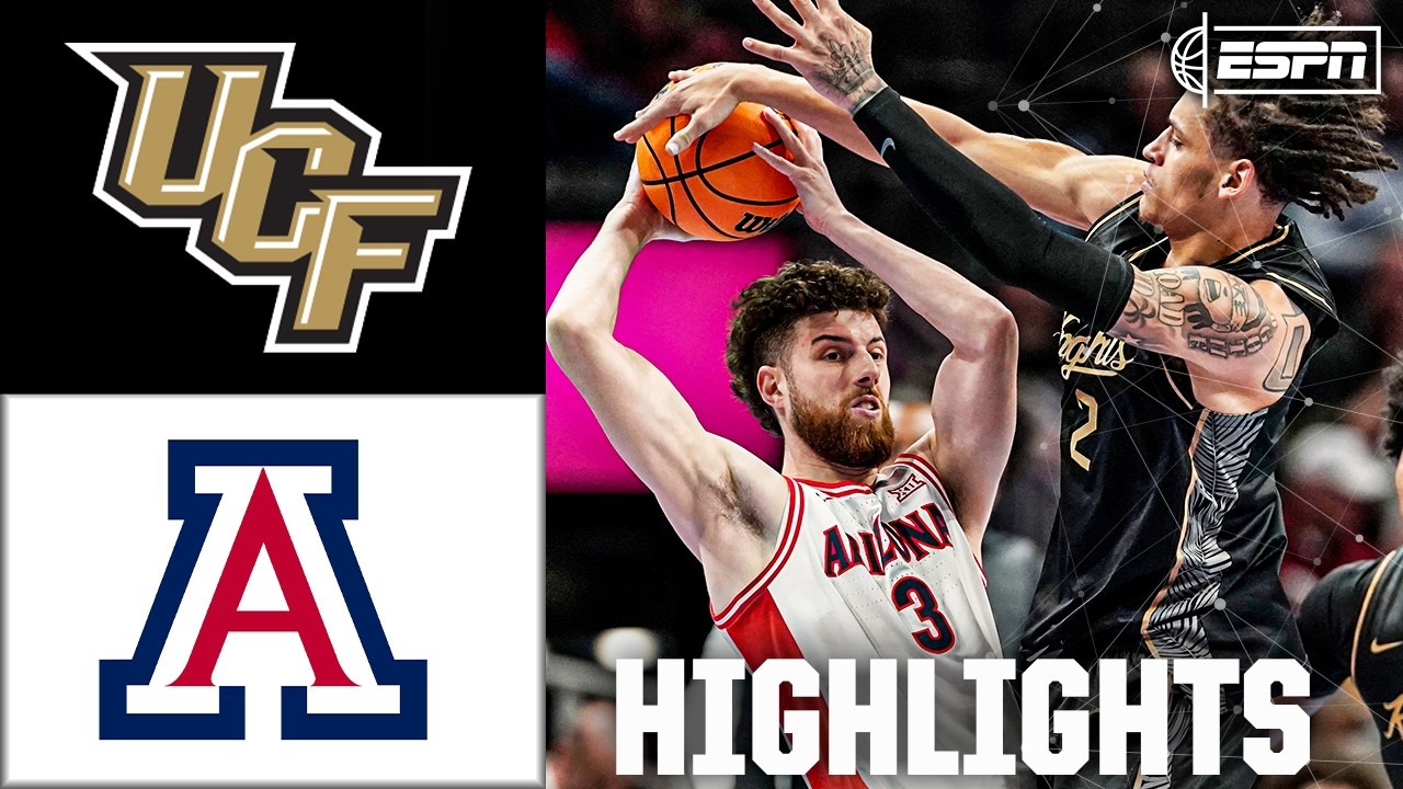 Big 12 Tournament: UCF Knights vs. Arizona Wildcats | Full Game Highlights | ESPN College Basketball