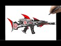 How To Draw Evo Scar Megalodon Alpha In Garena Free Fire