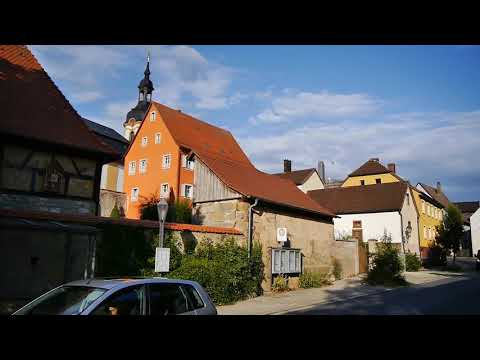 D: Pretzfeld. Oberfranken. Eindrücke aus der Ortsmitte. August 2019