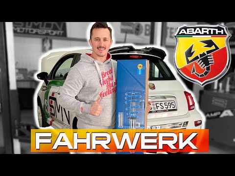 Abarth 595! Tief und komfortabel, geht das? Bilstein B14