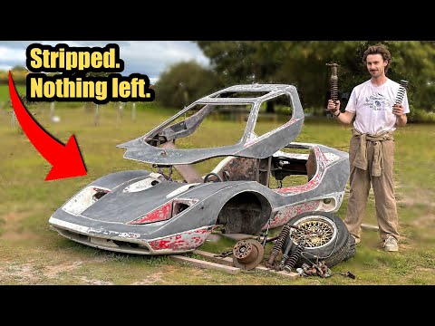 I Stripped My Abandoned 80s Supercar to Nothing