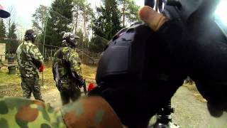 preview picture of video 'paintball - kasárna'