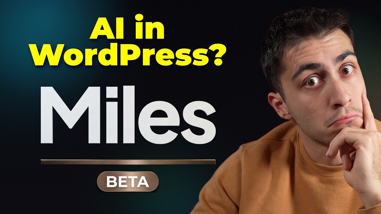 Is This The Future of Building WordPress Sites? (Miles Beta First Look)